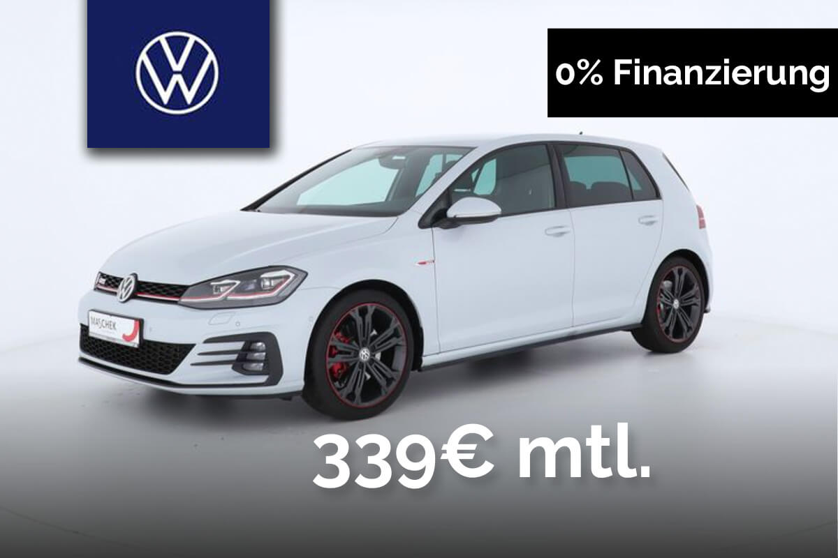 VW Golf GTI 2.0 TSI | 0%-Finanzierung | Maschek Automobile