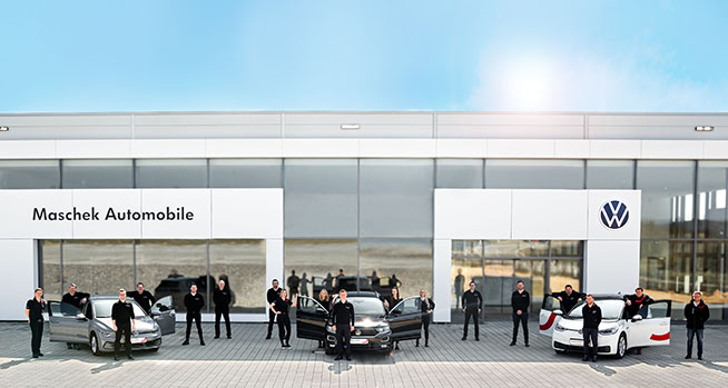 Neubau Volkswagen in Wackersdorf | Maschek Automobile