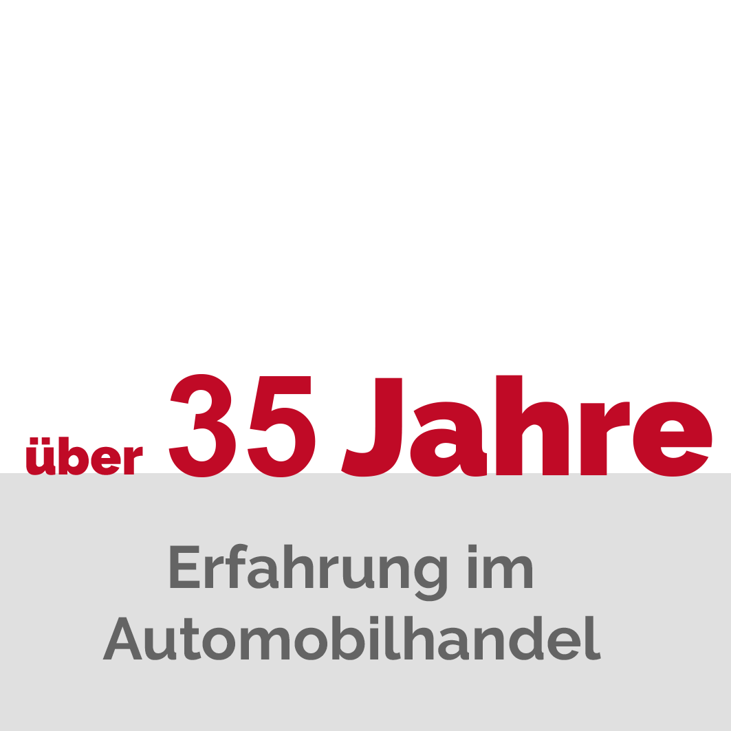 Über 35 Jahre Erfahrung im Automobilhandel l