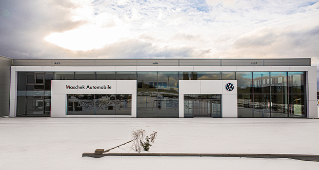 Neubau Volkswagen in Wackersdorf | Maschek Automobile